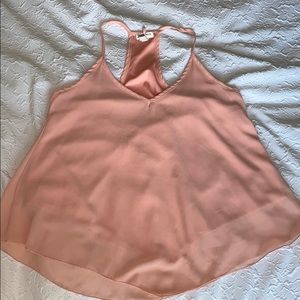 Flowy Hanging Tank Top Blouse